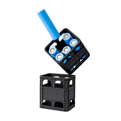 Akku Kiste für 6 x 18650 Akku - HIZEN