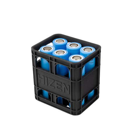 Akku Kiste für 6 x 18650 Akku - HIZEN