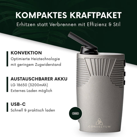 Convectum Titanium Silver - HIZEN