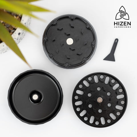 Alumium Grinder 3-teilig 63mm - HIZEN
