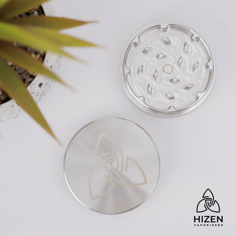 Edelstahl Grinder 2-teilig 63mm glänzend - HIZEN