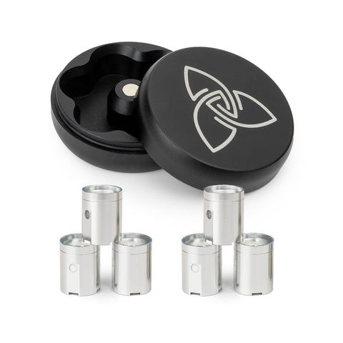 Dosier-Kapselmagazin Bundle - inkl. 6 Kapseln für Wax & Öl - für Convectum, Nanu & Stilus Pro Max - HIZEN