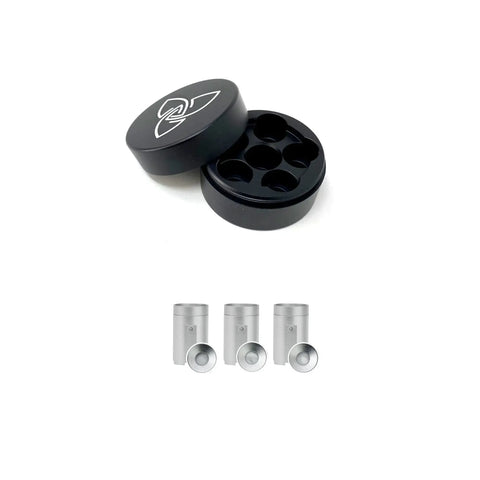 Dosier-Kapselmagazin Bundle - inkl. 6 Kapseln für Wax / Öl - Stilus Mini & Stilus Pro Konduktion - HIZEN