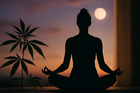 Yoga & Cannabis: Tiefe Ruhe und Achtsamkeit mit der richtigen Kombination