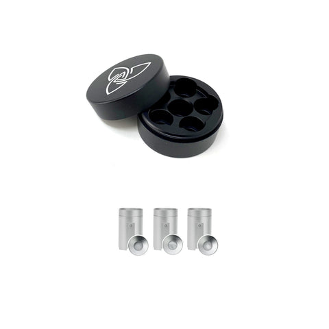 Dosier-Kapselmagazin Bundle -  inkl. 6 Kapseln für Wax / Öl - Stilus Mini & Stilus Pro Konduktion