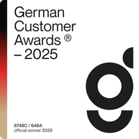 German Customer Awards 2025 Siegel