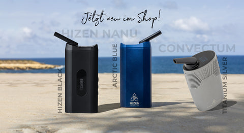 HIZEN - Vaporizer für Kräuter & Konzentrate.