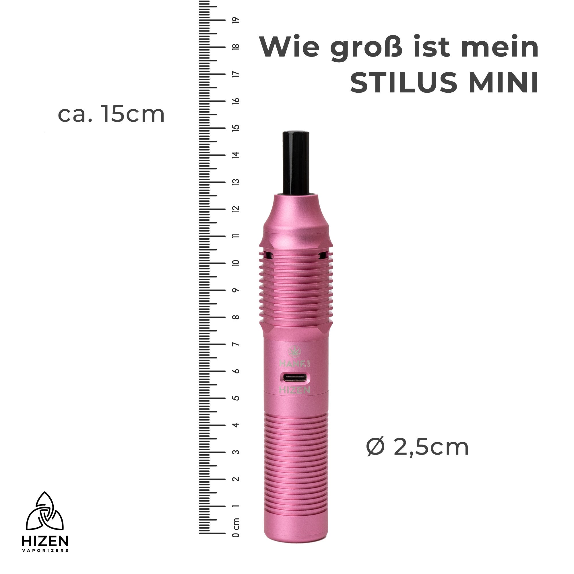 Stilus Mini X Hanf.com Pink Horizon (Vorbestellung, Lieferung Anfang Februar)