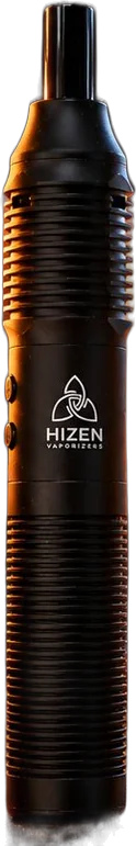 HIZEN Stilus Pro Max Vaporizer in Schwarz, freigestellt