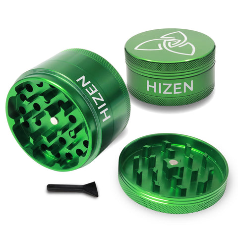 Aluminium Grinder 6,3 cm – 4-teilig mit Magnetdeckel