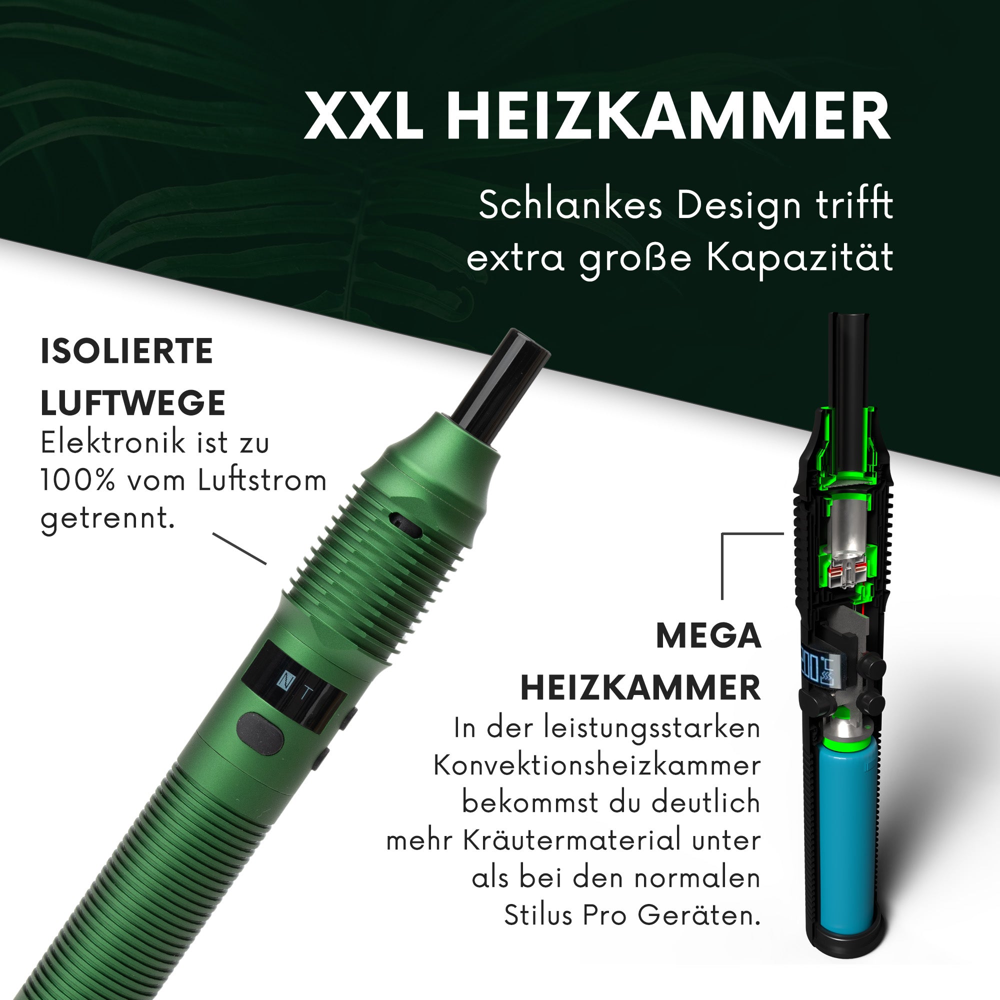 Stilus Pro Max -  Forest Green (Vorbestellung, Lieferung Anfang Februar)