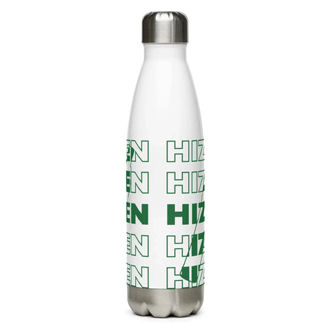 HIZEN Edelstahl Trinkflasche mit Aufdruck