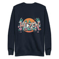 HIZEN Pullover Vorderseite mit Aufdruck